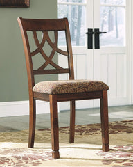 Rich Brown Finish Dining Set-Wooden Crest