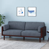 Wooden Teak Wood 2 Seater Sofa – Premium Comfort and Classic Design