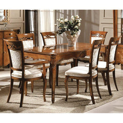 Brokaw Dining Table Chair Set-Wooden Crest