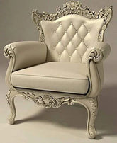 Hand Carved Wooden Sofa Chair for Living Room Furniture-Wooden Crest-Wooden Crest
