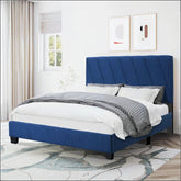 Queen Size Adjustable Upholstered Bed