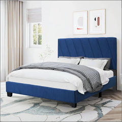 Queen Size Adjustable Upholstered Bed