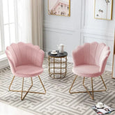 Accent Wide Dining Barrel Chair-Wooden Crest
