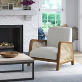 Oxford Wide Armchair-Wooden Crest