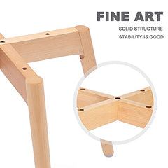 Modern Elegant Side Chair-Wooden Crest