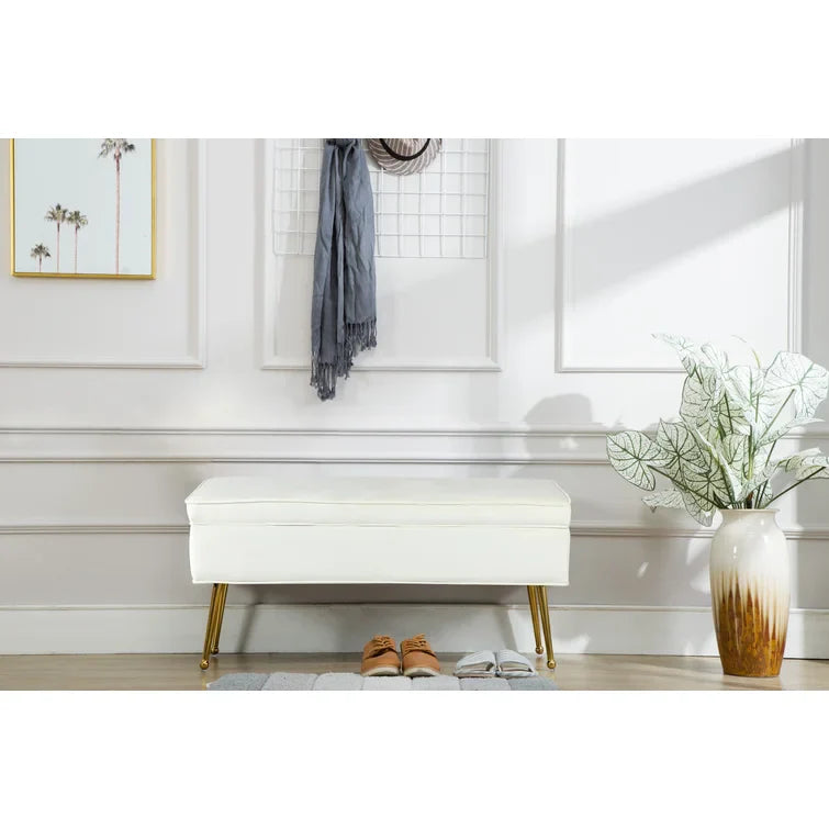 Sicilia Flip Top Storage Bench-Wooden Crest