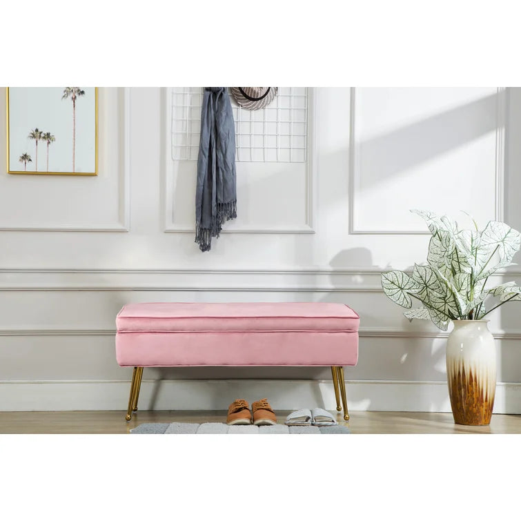 Sicilia Flip Top Storage Bench-Wooden Crest